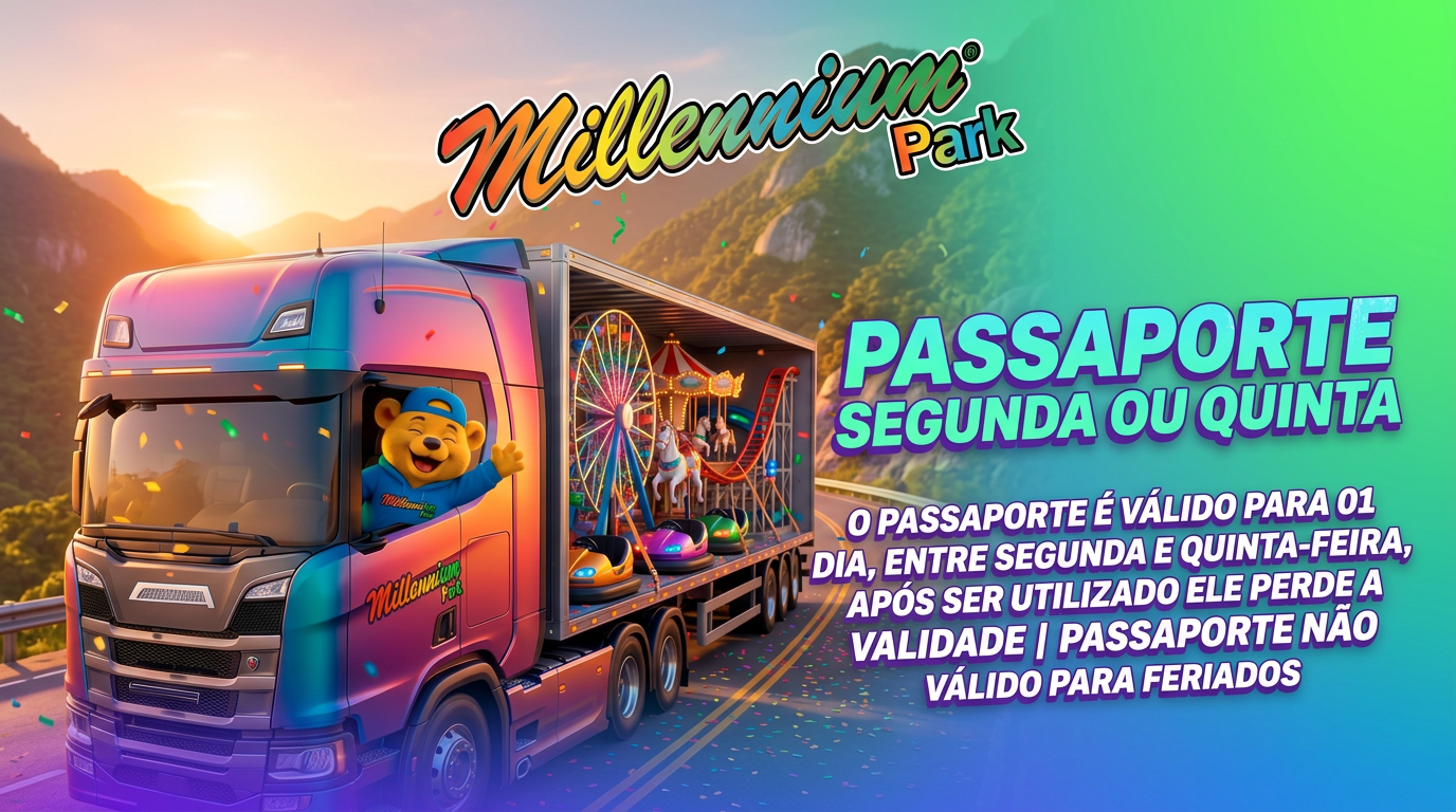 Millennium Park BR | Temporada Guarulhos | Passaporte Seg ou Qui